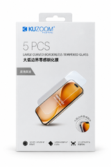 Защитное стекло 10D KUZOOM 17/18ProMax(безрам)