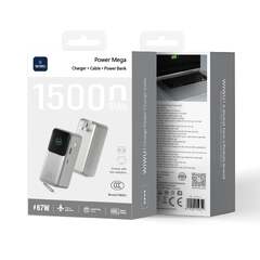 Зарядное устройство + внешний аккумулятор WiWU PM501(67 W)