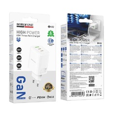 Сетевое зарядное устройство Borofone BN32 (65w)