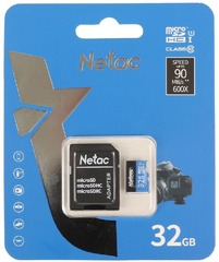 Карта памяти MICRO SDHC 32GB Netac(P500)