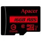 Карта памяти с SD-адаптером microSDHC Apacer