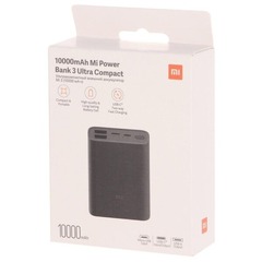 Внешний аккумулятор Xiaomi Mi Power Bank 3 Ultra Compact 10000 (PB1022ZM)