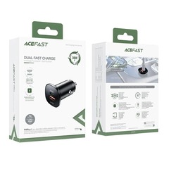Автомобильное зарядное устройство ACEFAST B1 mini |USB/Type-C, 38W, QC3.0/PD20W