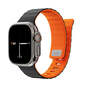 Ремешок для Apple Watch WiWU WB301 (44/45/46/49mm/Black+Orange)