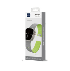 Ремешок для Apple Watch WiWU WB301 (44/45/46/49mm/Gray+Green)