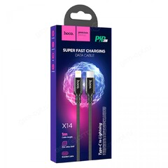 USB-Кабель Hoco X14 Type-C/LIGHTNING(1m/black)