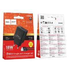 Сетевое зарядное устройство Hoco CS92A Type-C(18w)