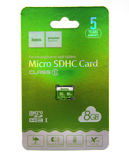 Карта памяти MicroSDHC Hoco 8GB