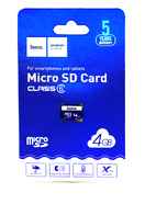 Карта памяти MicroSDHC Hoco 4GB