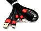 USB кабель HOCO X26 Xpress 3 in 1