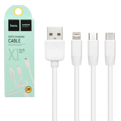 Usb-кабель Hoco X1 3 in 1