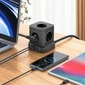 Сетевой фильтр Hoco NS8 5 гнезд (USB-C/USB-A/PD20w/2m)