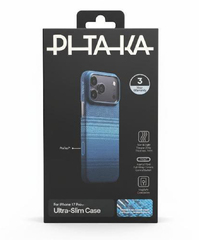 Чехол PITAKA Ultra-Slim(iP17Pro/black/blue)