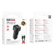 Автомобильное зарядное устройство Borofone BZ34 18 W 