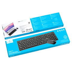 Беспроводная клавиатура + мышь набор Hoco “GM17” EN / RU