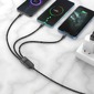 Usb-Кабель 3-в-1 Hoco «U104 Ultra» 6A 