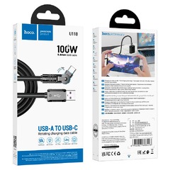 USB-Кабель на Type-C Hoco “U118 Triumph” 100W