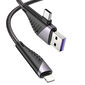 USB-Кабель 2-в-1 Type-C/Lightning Hoco “U95 Freeway” PD