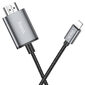 HDMI-Кабель Hoco “UA27” iP/HDMI(2m/metal gray)