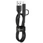 USB-Кабель 2-в-1 “X54 Cool dual” USB to Lightning / Micro-USB