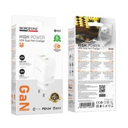 Сетевое зарядное устройство Borofone BN30 GaN PD45W + QC3.0  
