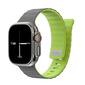 Ремешок для Apple Watch WiWU WB301 (44/45/46/49mm/Gray+Green)