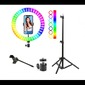Селфи лампа 3D-36 (RGB/LED)
