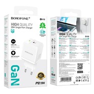 Сетевое зарядное устройство BOROFONE BN18 (20w/black)