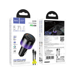 Автомобильное зарядное устройство Hoco Z69B 57W PD/TYPE-C