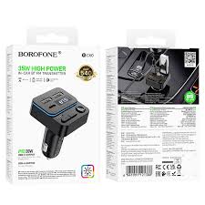 FM-трансмиттер Borofone BC60 (pd20w/black)