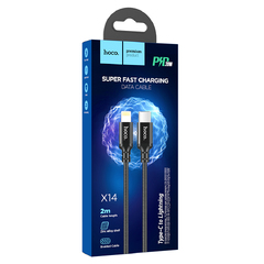USB-Кабель Hoco X14 Type-C/LIGHTNING(2m/black)