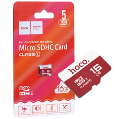 Карта памяти MicroSDHC Hoco 16 GB
