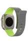 Ремешок для Apple Watch WiWU WB301 (44/45/46/49mm/Gray+Green)