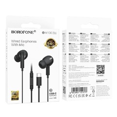 Наушники с микрофоном Borofone BM100 Pro, Type-C